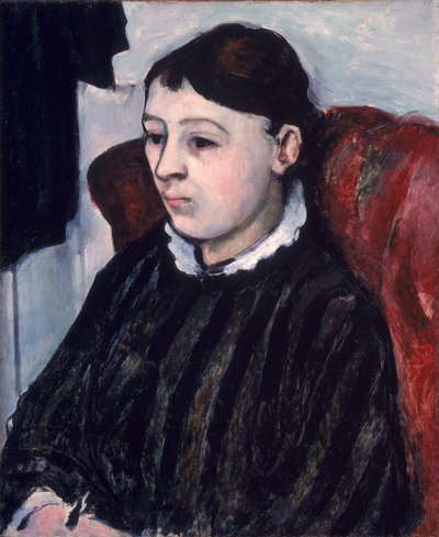 Madame Cézanne, vers 1883-85 - Paul Cézanne